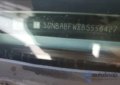 2011 Chevrolet Hhr Lt из США, поврежденный, VIN 3GNBABFW8BS556427